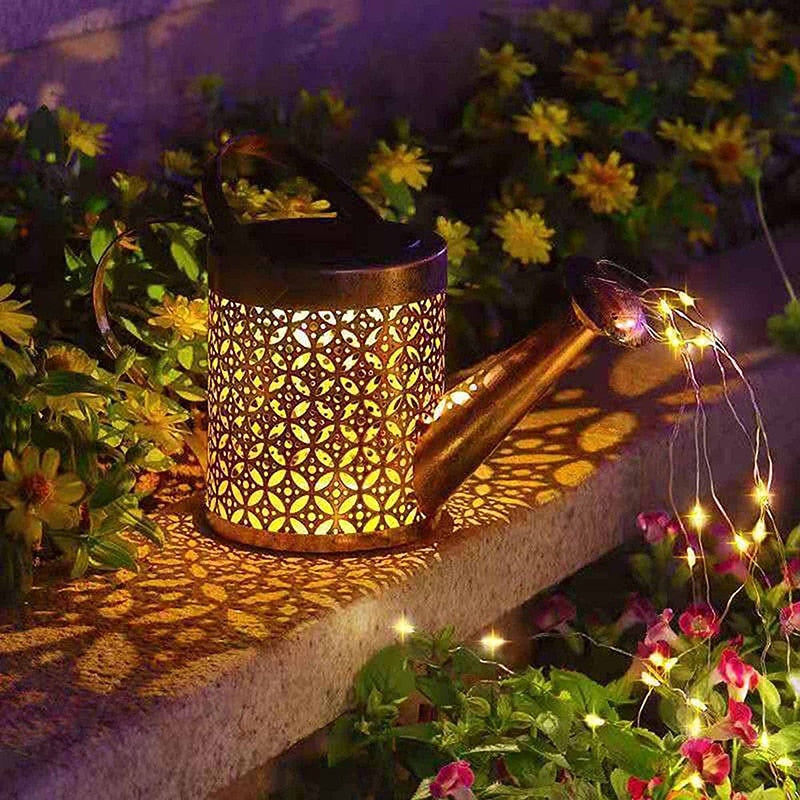 Iluminação de Jardim Estilo Regador Solar