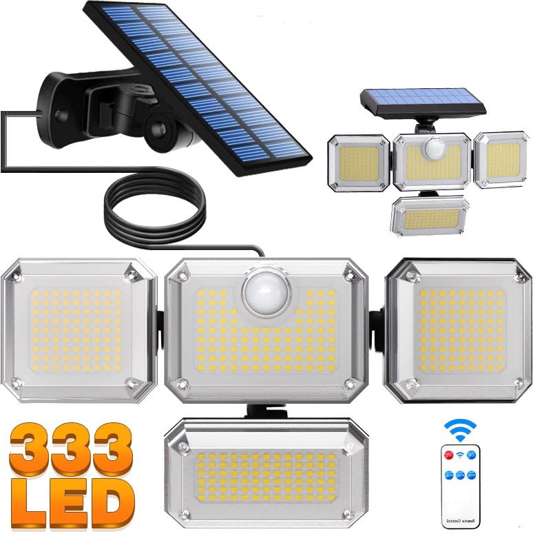 Iluminação Led Painel Solar Externo