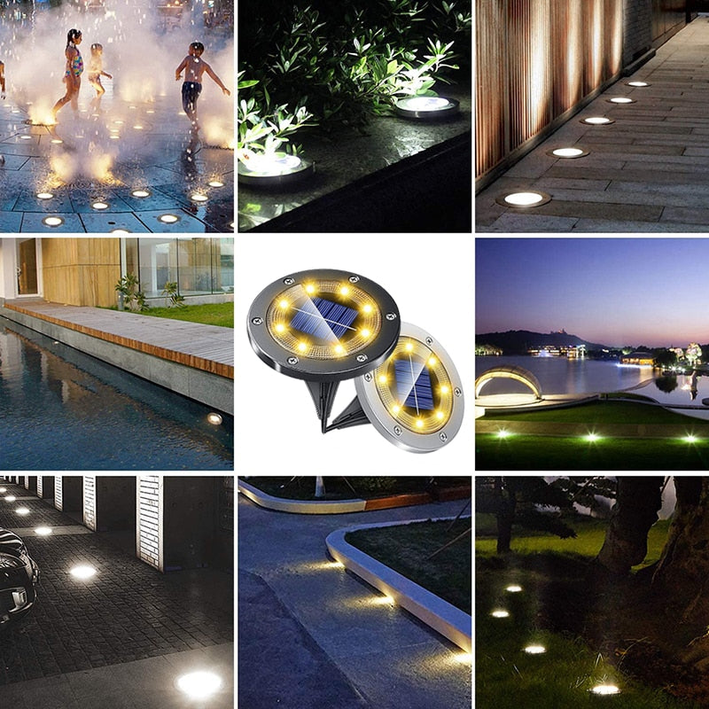 Iluminação Para Jardim Solar