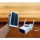 Câmera Ip Bullet Segurança Wifi Ip66 Energia Solar Full Hd Cor Branco