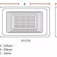 Refletor Led 60w Solar Sensor De Presença 6500k Avant Cor Da Luz Branco-frio