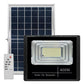 Refletor Solar Led Holofote 400w Placa Bateria Prova Dágua Carcaça Preto Luz Branco-frio