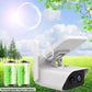 Câmera Ip Bullet Segurança Wifi Ip66 Energia Solar Full Hd Cor Branco