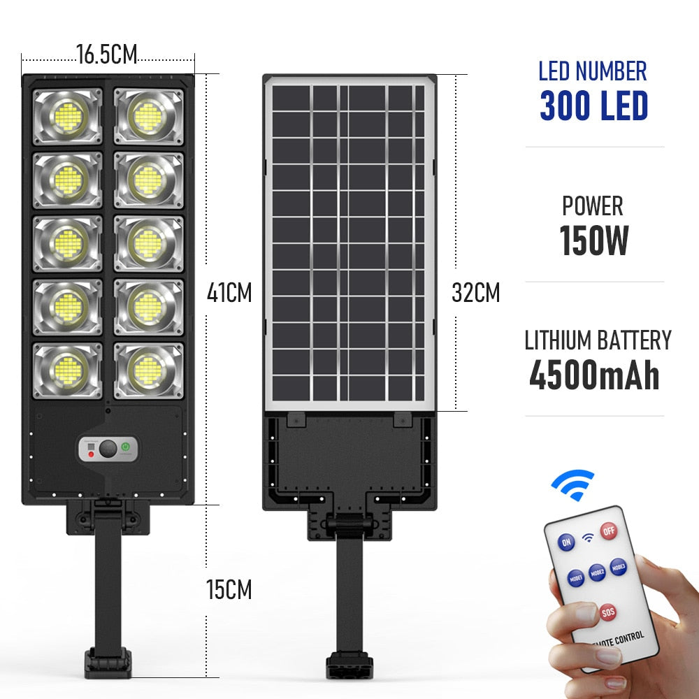 Refletor Solar de 120 a 504 LEDs