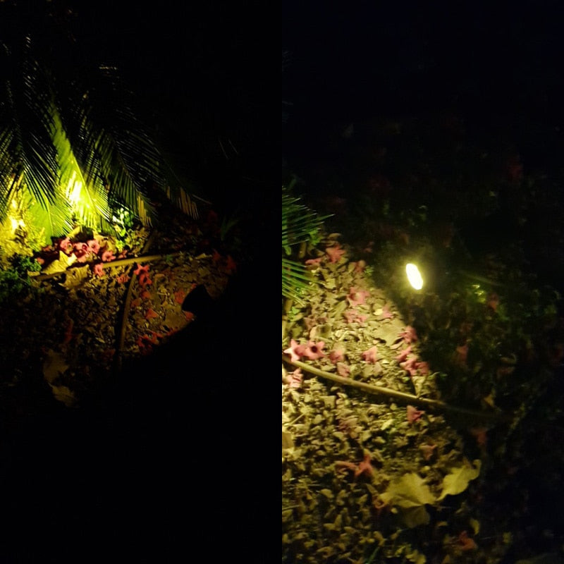 Iluminação Para Jardim Estilo Holofote Solar com Ângulo Ajustável