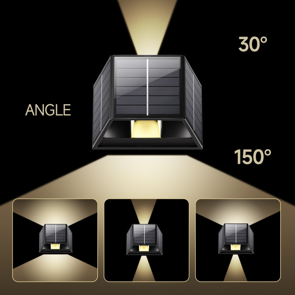 Iluminação de Parede Solar